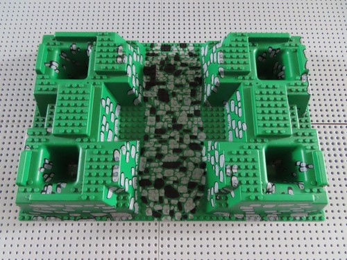 Lego platte ritterburg - 3d,