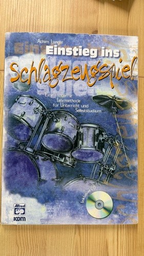 Einstieg schlagzeug schule - schlagzeug,