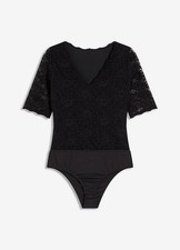 Body mit Spitze Gr. 40/42