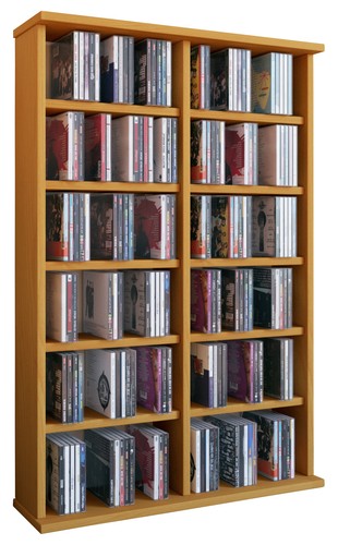 Holz dvd stand regal - holz, cd