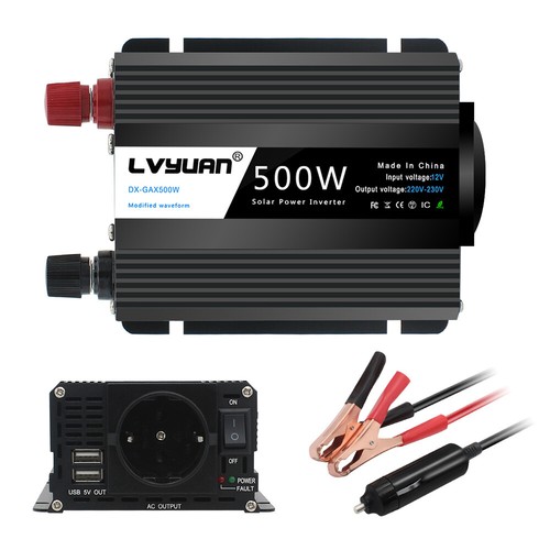 500w wechselrichter 12v - 500w,