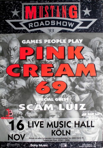 Pink cream 1993 plakat - 1993,