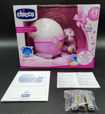 Chicco Next2Stars Baby Nachtlicht Rosa Sternenlichtprojektor