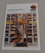 Prospekt Bison Gabelstapler / 4-Wege Elektro Seitenstapler 1,0 - 12 t