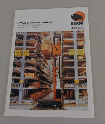Prospekt bison gabelstapler - gabelstapler, /