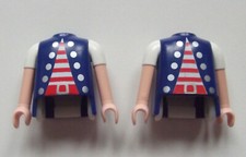 08142, 2x Körper, Innenteil und Arme, Blaurock, Franzose, Matrose