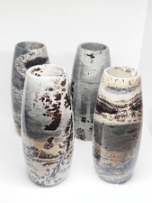 Vase Naturstein Massiv –