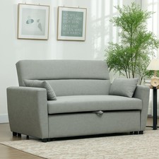 HOMCOM Schlafsofa, 2-Sitzer