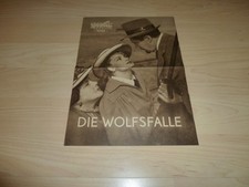 Progress Filmprogramm 44 / 59 - Die Wolfsfalle - Programmheft 1959 50er 50s