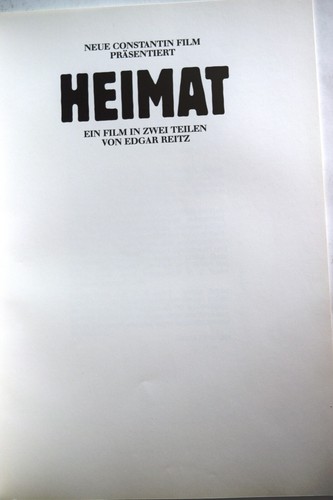 Presseheft edgar reitz - presseheft,