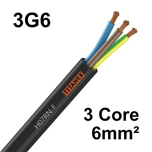 Nexans titanex 3g6 - nexans, h07rn-f