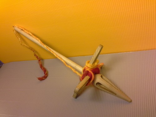 Handspindel schöne - ,