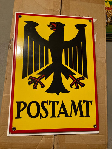 Blechschild original 30x40cm - ,