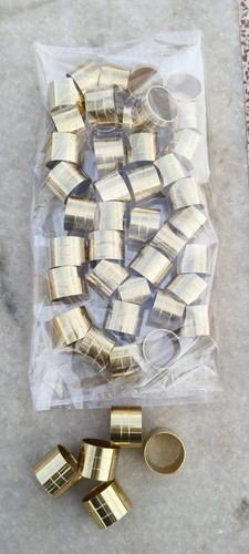Messing zwinge halsband - halsband, set