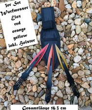 NEU Wurfmesser 3er Set Kunai