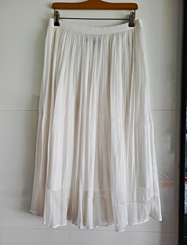 Assuili damen midi faltenrock - midi,