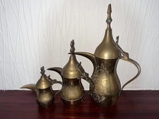 Vintage 3er Set gravierte