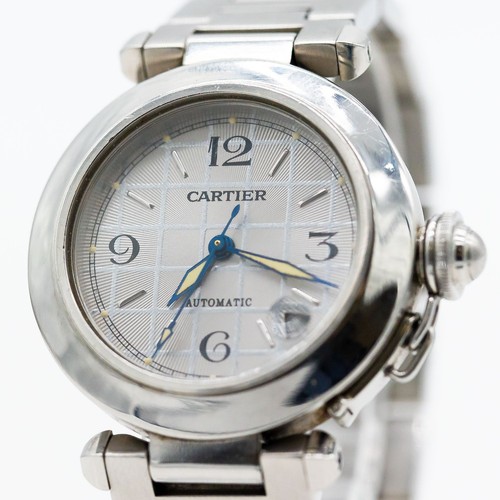 Cartier pasha uhr edelstahl - uhr,