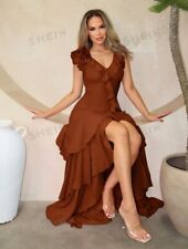 Shein Kleid Gr. S Prom Dress Abendkleid  Hochzeit Abi Brautjungfernkleid Blume