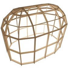 19/38m² Bausatz Gartenhaus