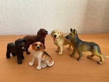 Schleich Hunde Rarität 1990er, Beagle, Schnauzer, Schäferhund, Retriever, Setter