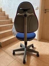 Schreibtischstuhl für Kinder, Drehbar, Blau