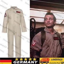 Erwachsener/Kind Unisex Ghostbusters Reißverschluss Patches Kostüm Cosplay Neu ^