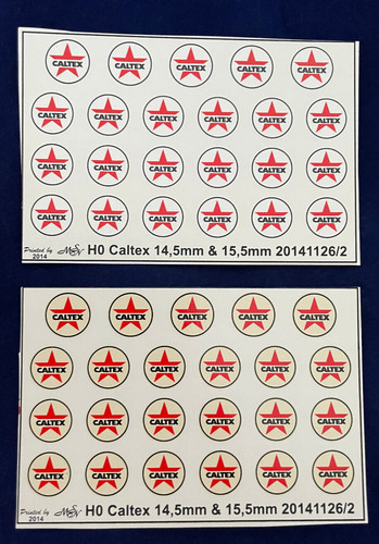 Caltex 5mm 5 mm weiß - 14,5mm,