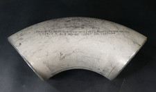 Edelstahl 90° Bogen | Schweißbogen | Rohrbogen | Ø 114,3 mm x 6,3 mm | 1.4571