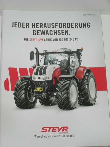 Steyr cvt serie - steyr, traktoren