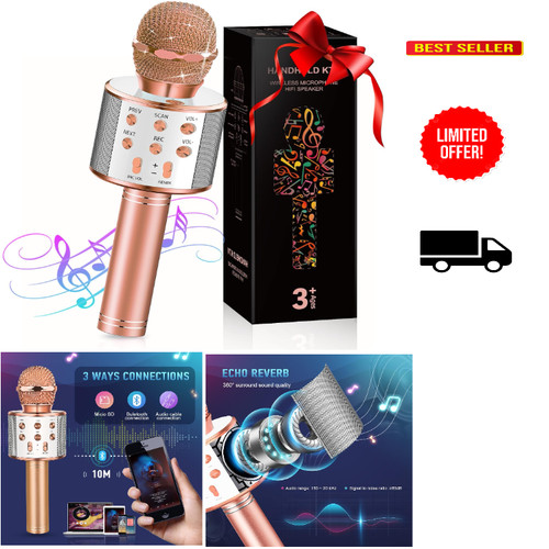 Bluetooth karaoke mikrofon - bluetooth,
