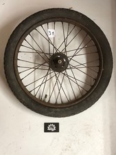 Oldtimer Motorrad Speichenrad