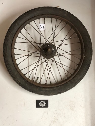 Oldtimer motorrad speichenrad - motorrad,