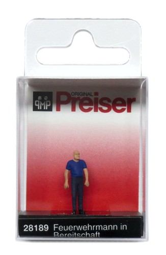 Preiser 28189 feuerwehrmann - preiser,