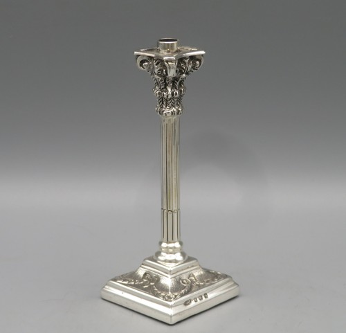 Leuchter 925er silber - -,