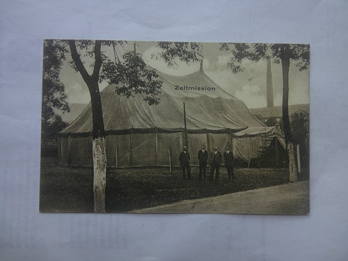 Aue erzgebirge missionszelt - ak,