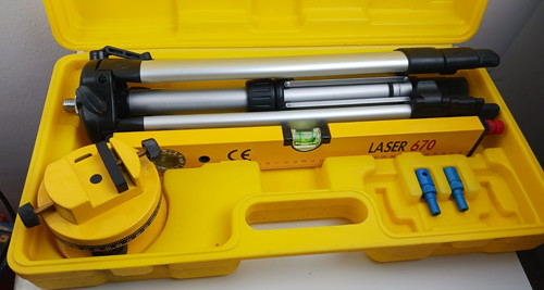 Laser nivelliergerät set - nivelliergerät,