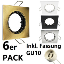 LED Einbaustrahler Rahmen GU10