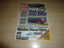 Zeitung Zeitschrift - Auto Bild Heft Nr.34 - 20.August 1990 - BMW 850i Cabrio
