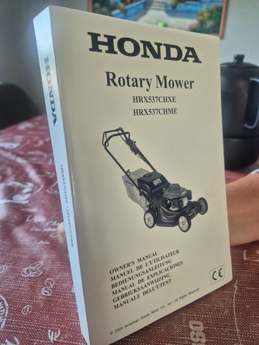 Honda rasenmäher handbuch hrx - rasenmäher,