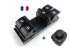 Fensterheberschalter Passat B6 + Taster Spiegelverstellung 1K4959857B 1K0959565F