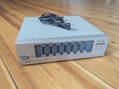 Aiwa graphic equalizer - ge-80,