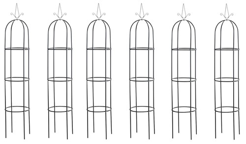 6er set rosensäule romantika - set,