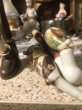 Konvolut alte Pfeifenköpfe