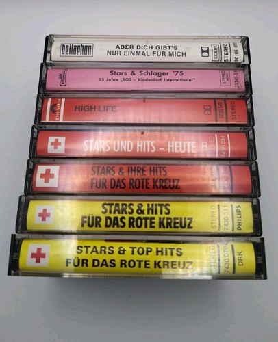 Musikkassetten sammlung - 7x,