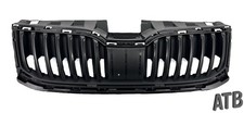 Kühlergrill Kühlergitter Gitter Schwarz für Skoda Octavia III 5E 2017-2020 Neu