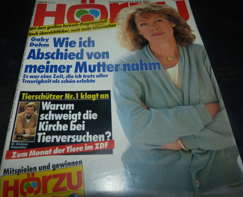 Hörzu 1991 gaby - hörzu,