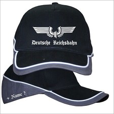 Flügelrad Eisenbahn Freunde Lokführer Verein Baseball Cap Basecap Kappe Mütze 2