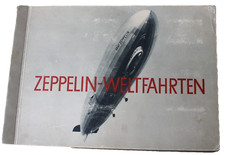 7484 GREILING Zigaretten Bilder Album Zeppelin Weltfahrten 1932 264 photos cards