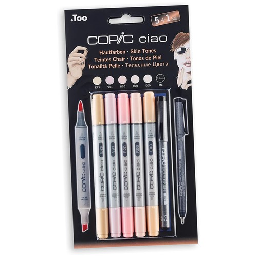 Copic hobbymarker ciao set - hobbymarker, 5+1